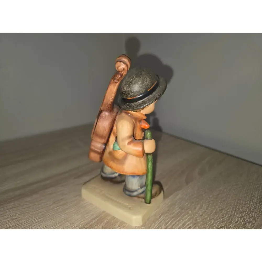 Vintage Hummel Figurine "Little Cellist" TMK 6 #89/1 5.5" Goebel Figure Germany - Picture 3 of 7